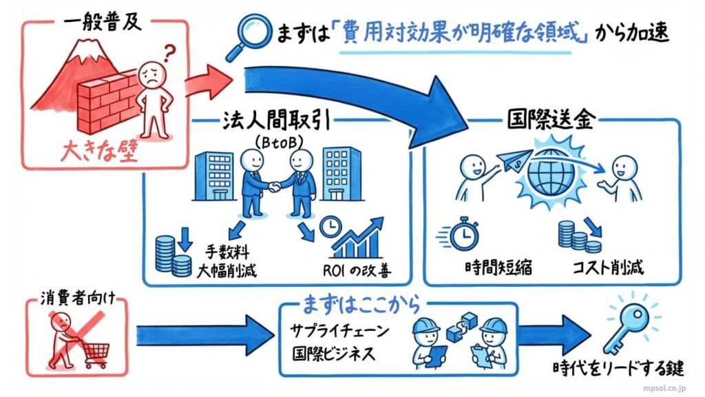 ステーブルコイン普及のためのロードマップ